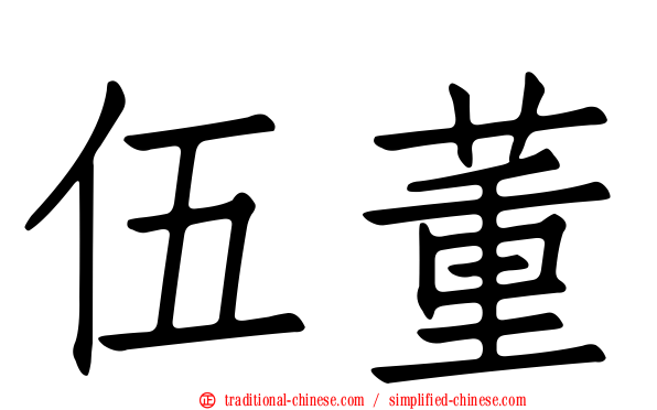 伍董