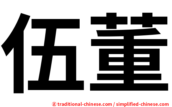 伍董