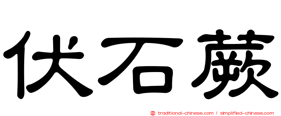 伏石蕨