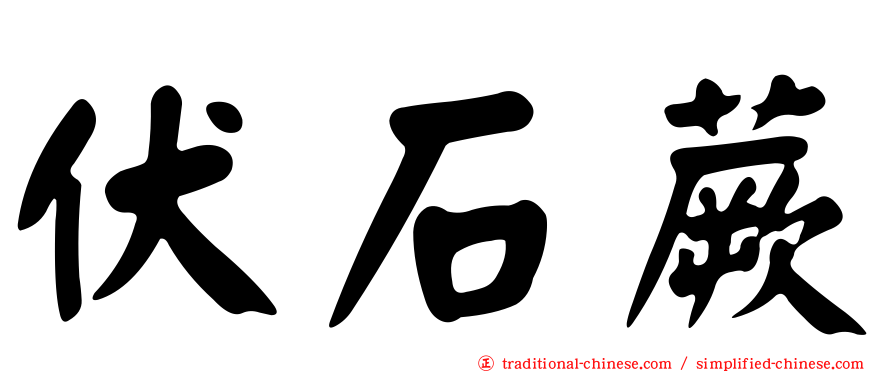 伏石蕨