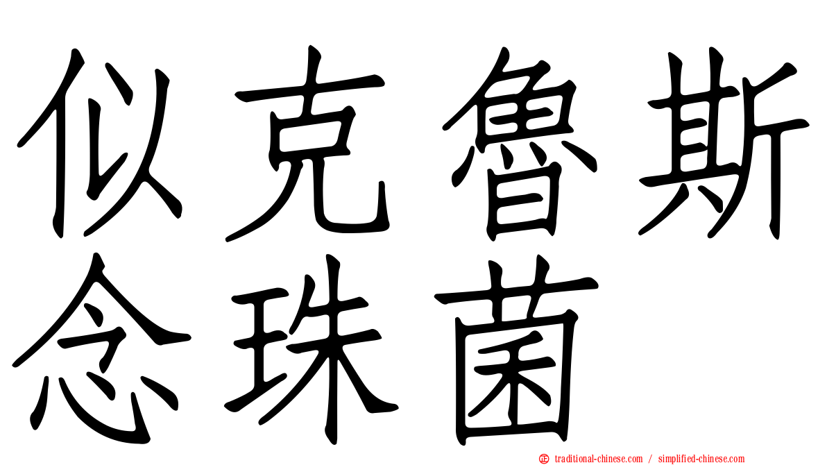 似克魯斯念珠菌