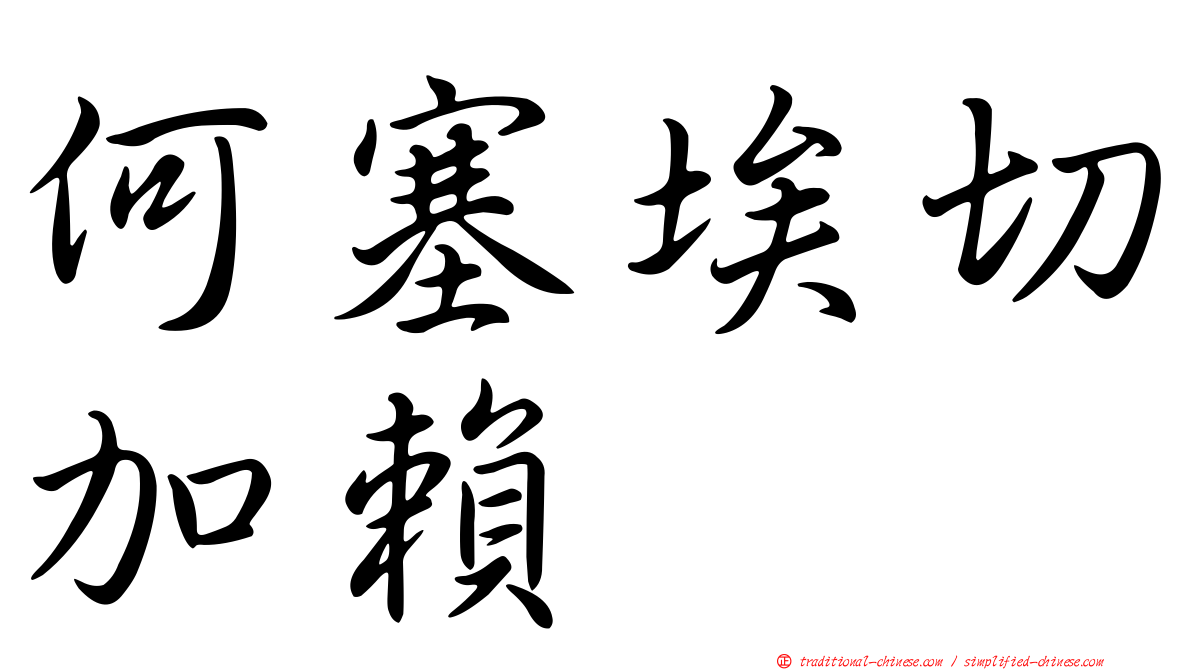 何塞埃切加賴