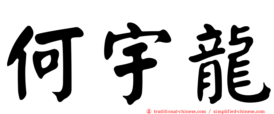 何宇龍