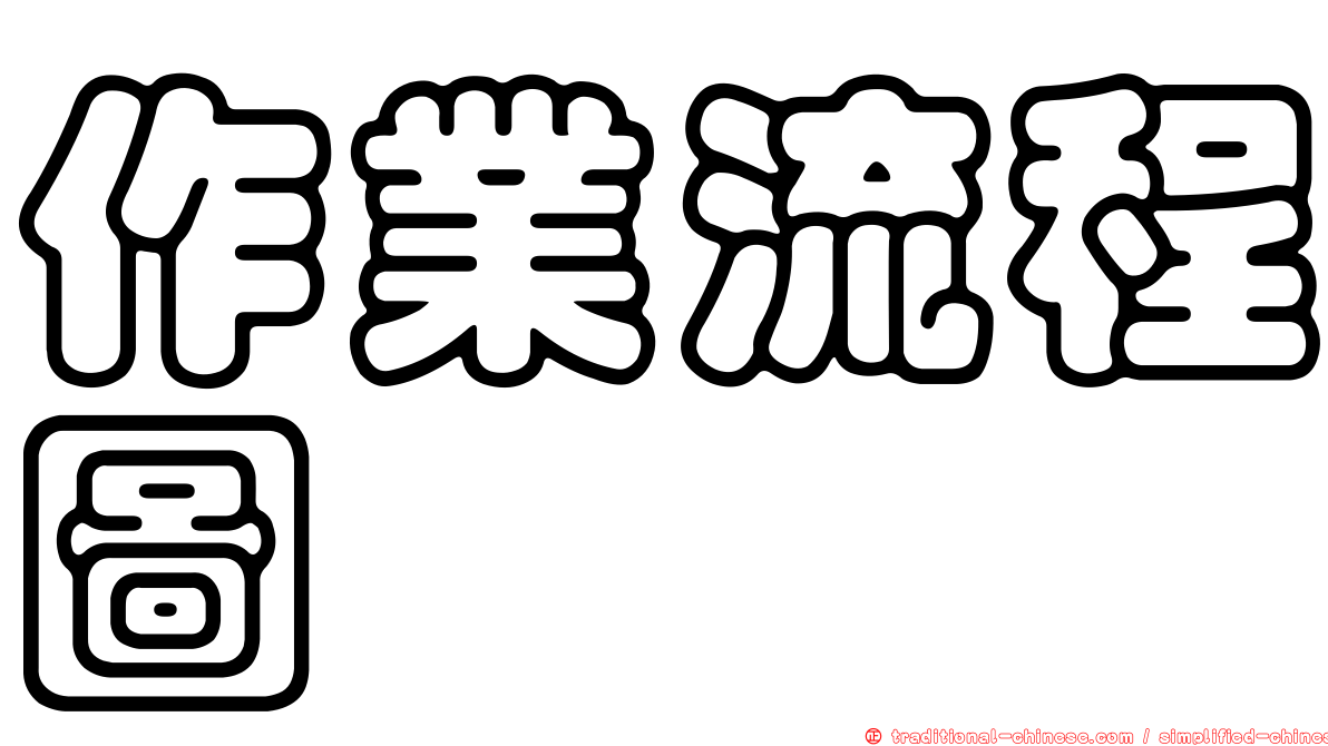 作業流程圖