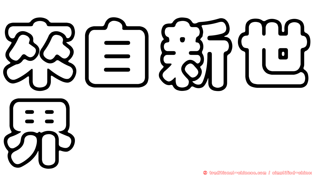 來自新世界