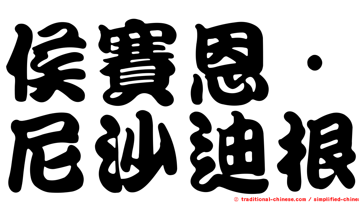 侯賽恩·尼沙迪根