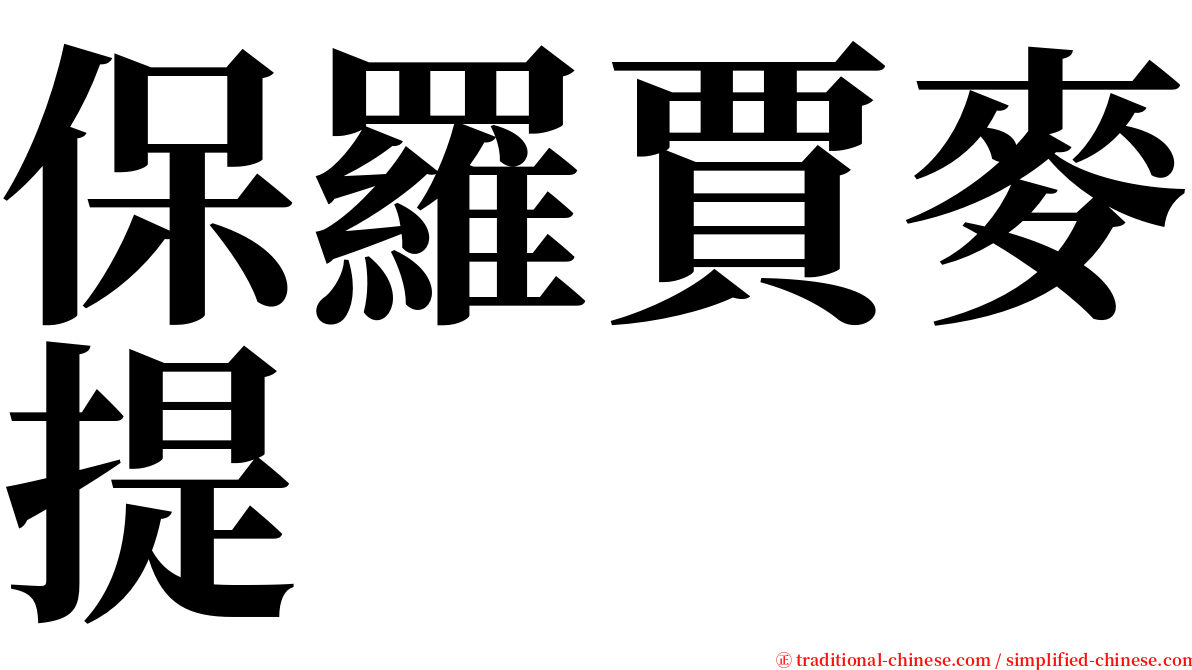 保羅賈麥提 serif font