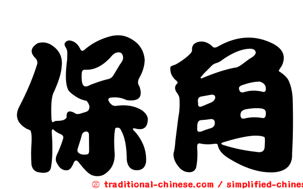 保角