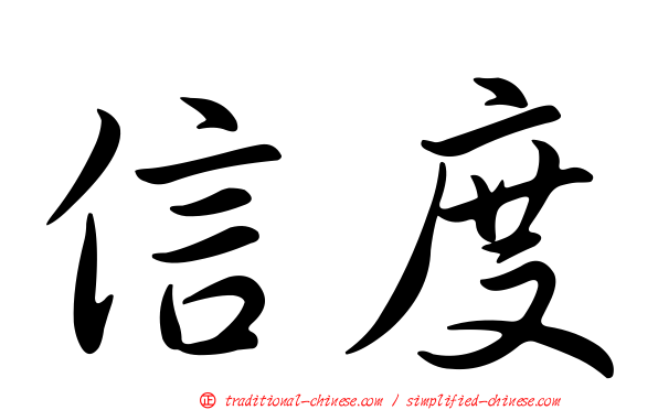 信度