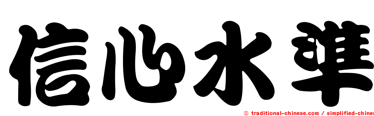 信心水準
