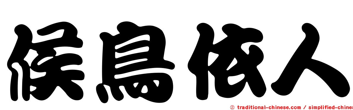 候鳥依人