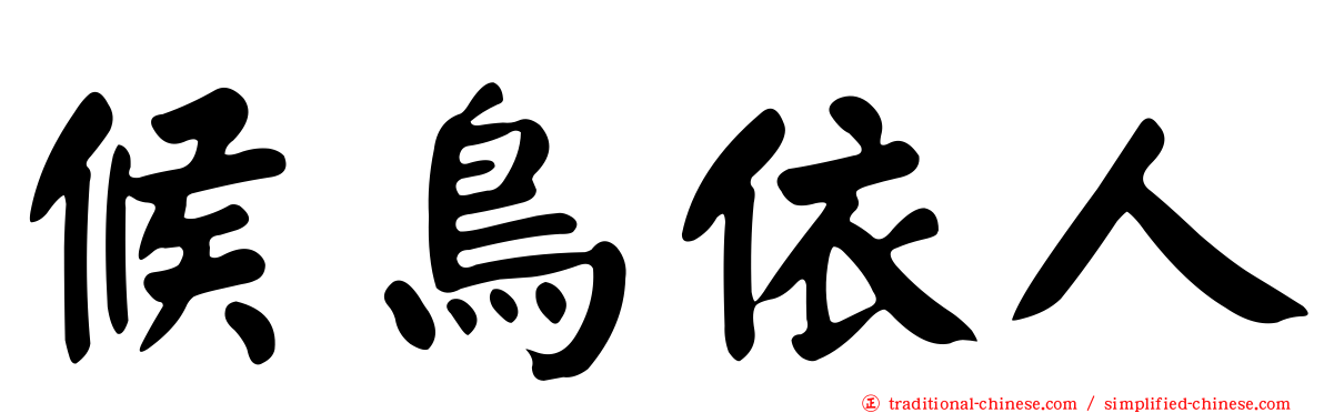 候鳥依人