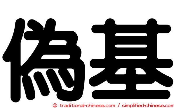 偽基