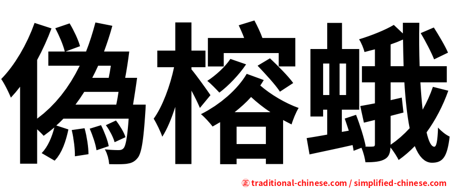 偽榕蛾
