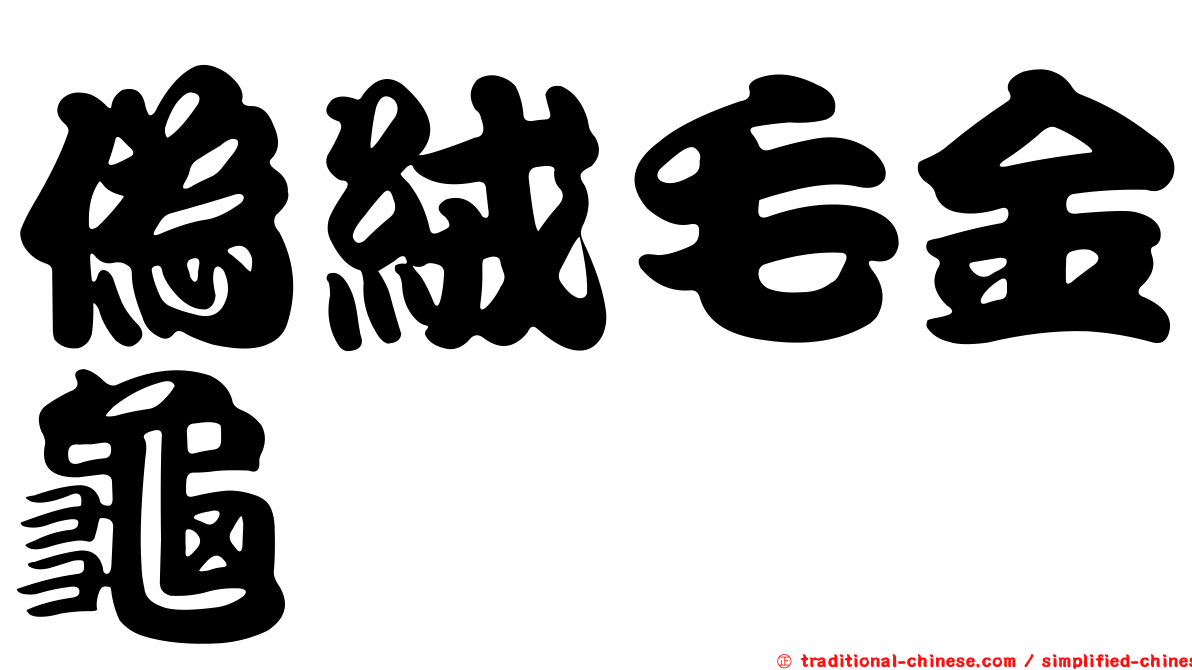 偽絨毛金龜