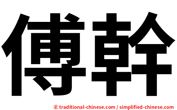 傅幹