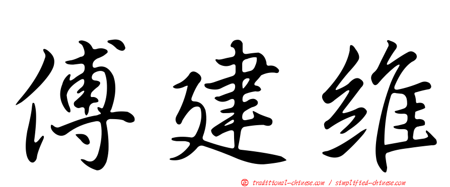 傅建維