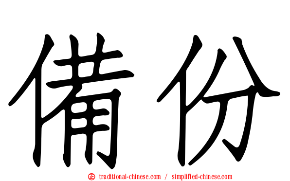 備份