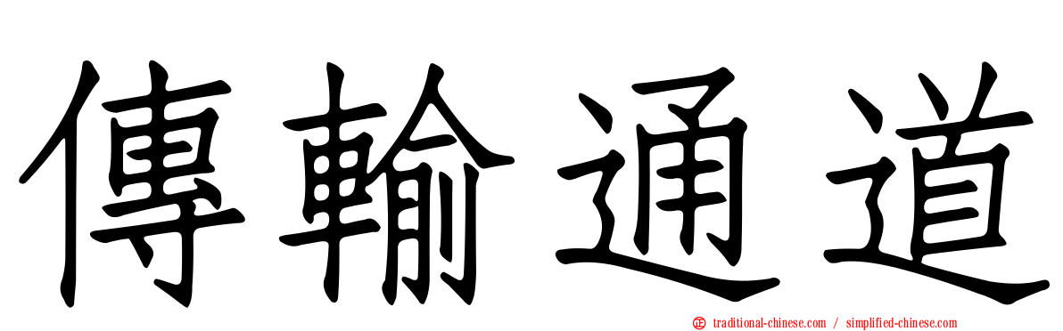 傳輸通道