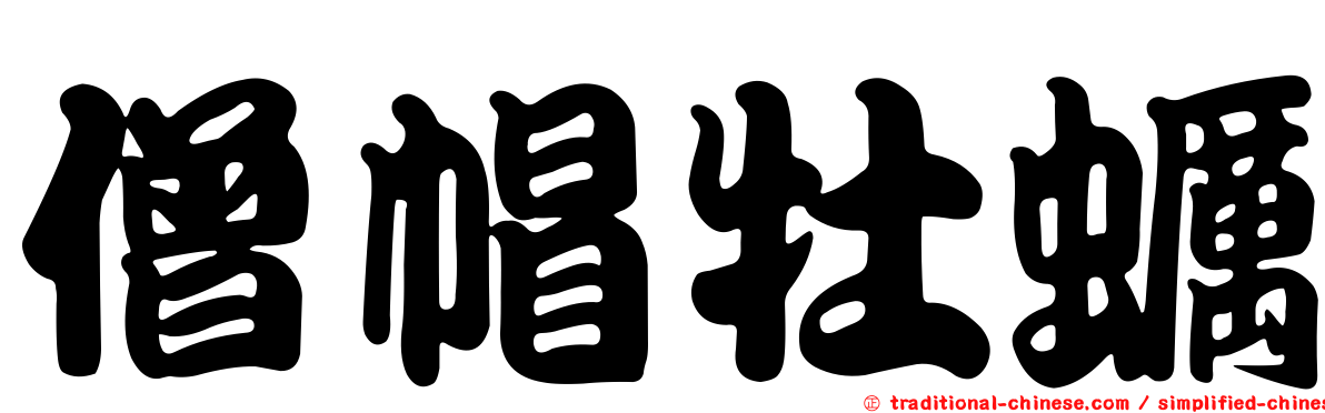 僧帽牡蠣