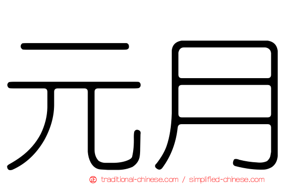元月