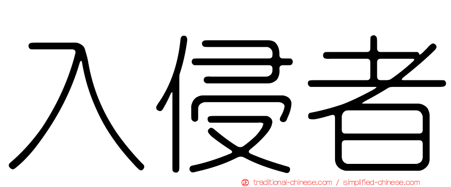 入侵者
