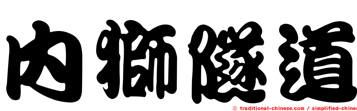 內獅隧道