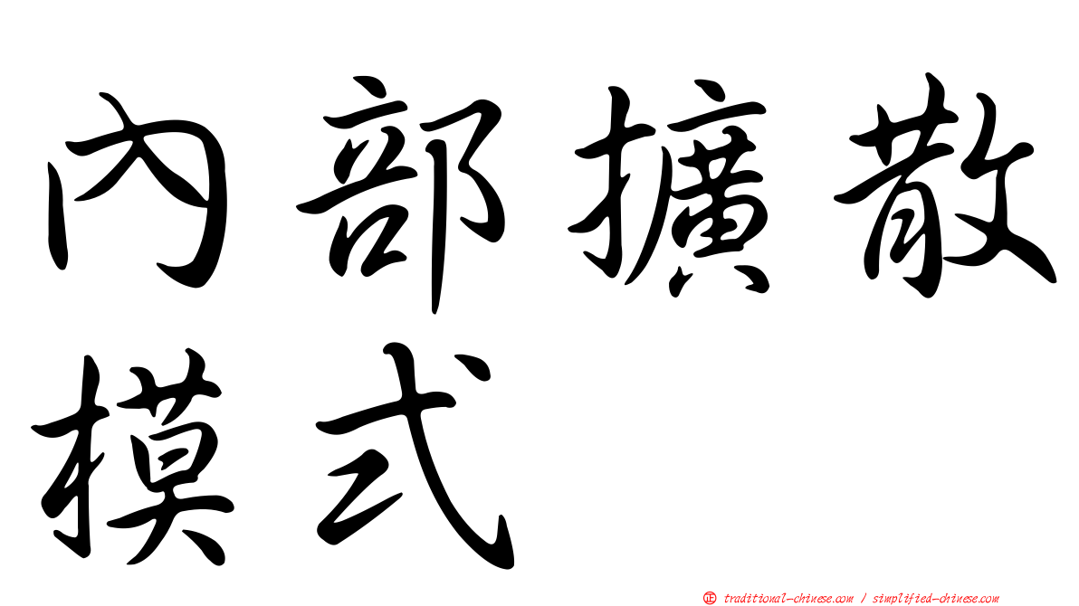 內部擴散模式