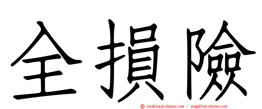全損險
