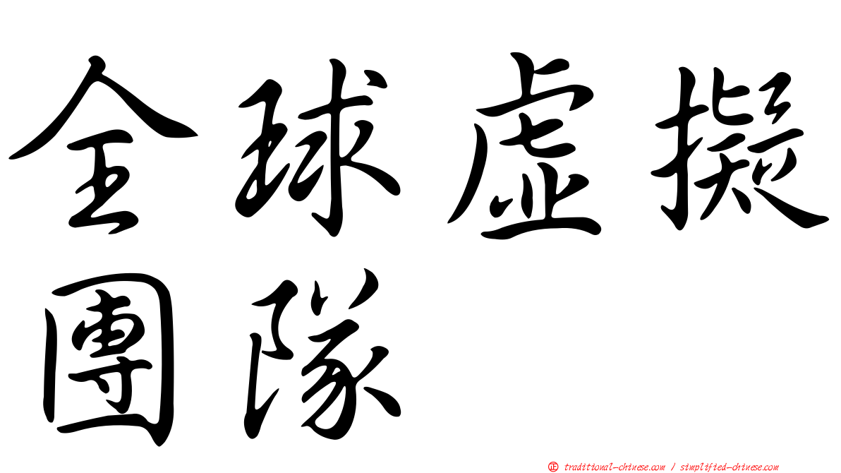 全球虛擬團隊