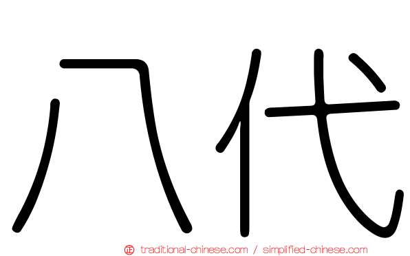 八代