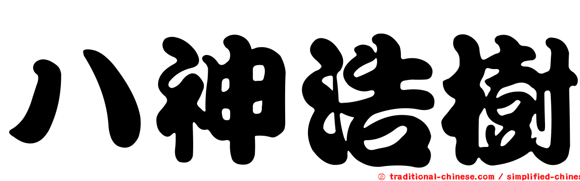 八神浩樹