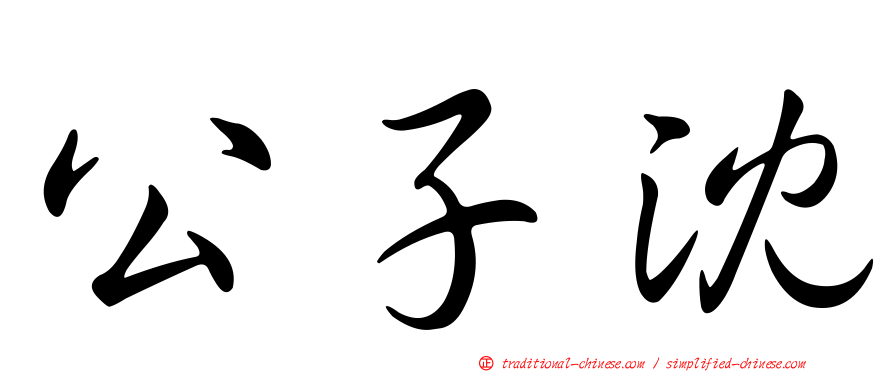 公子沈