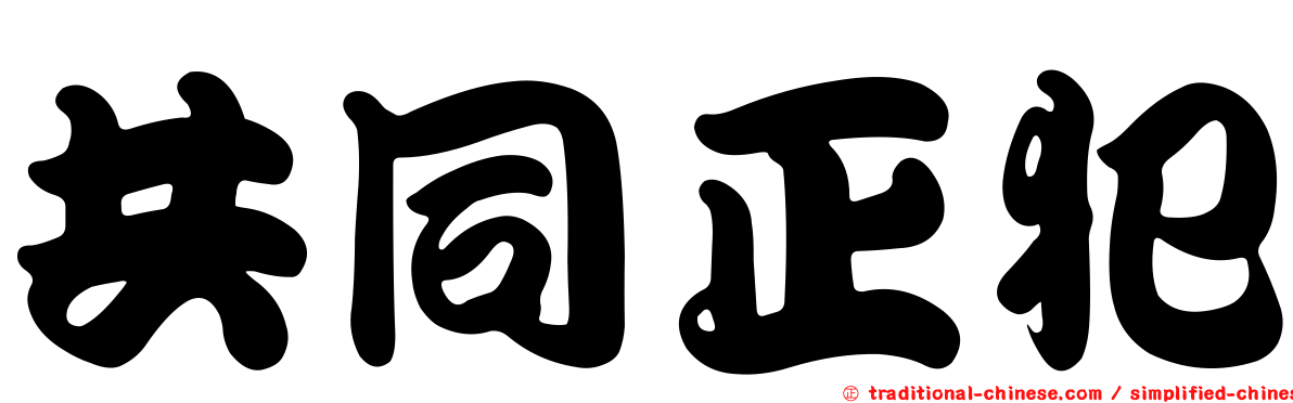 共同正犯
