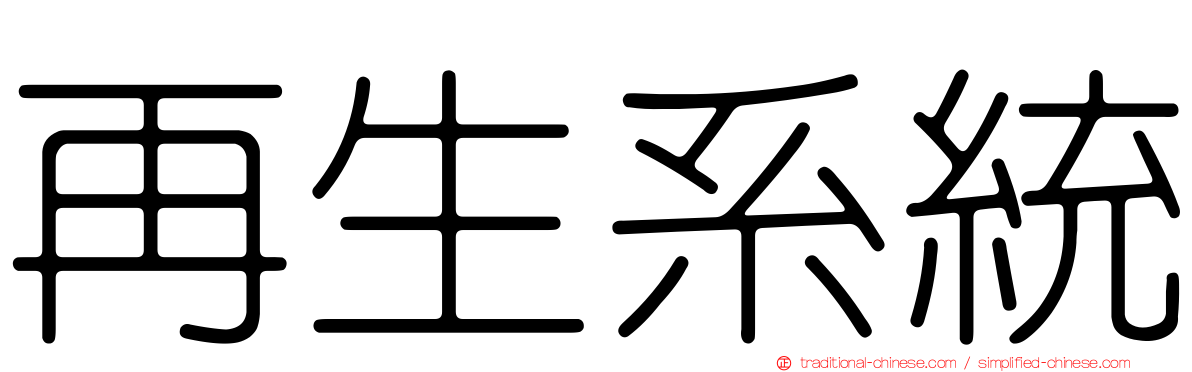 再生系統