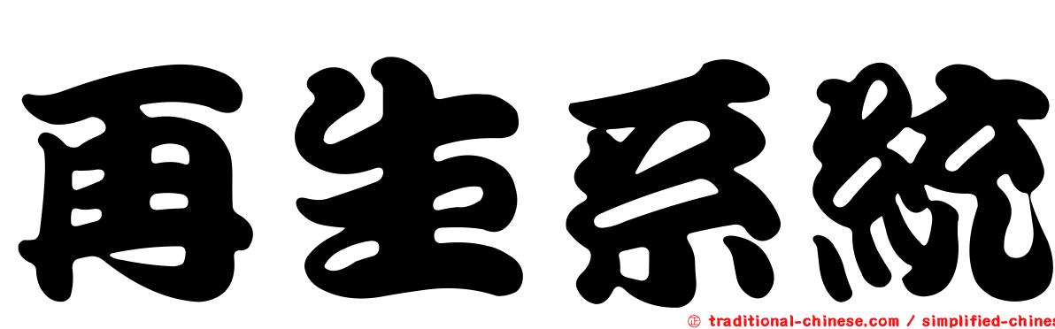 再生系統