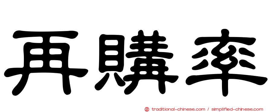 再購率