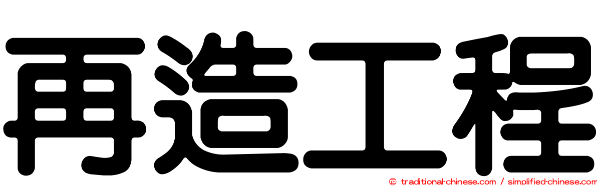 再造工程