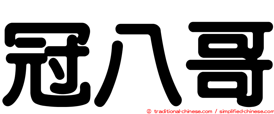 冠八哥