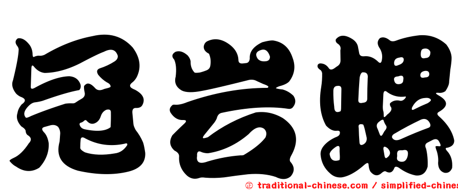 冠岩螺