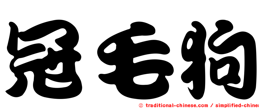 冠毛狗