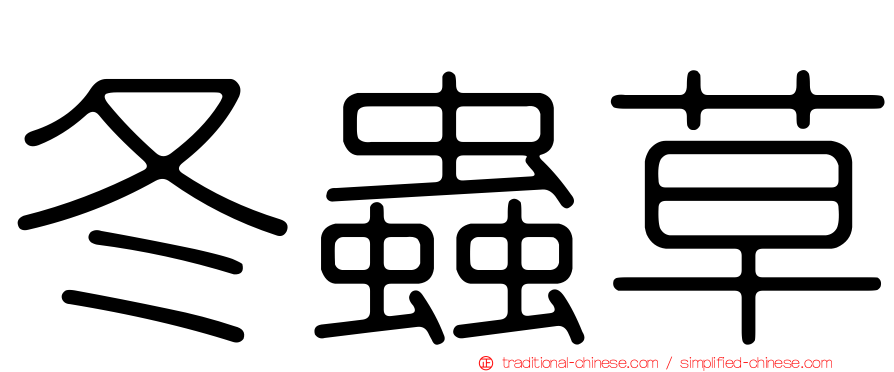 冬蟲草