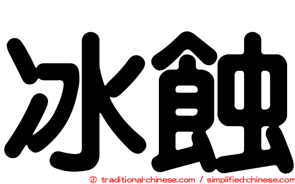 冰蝕