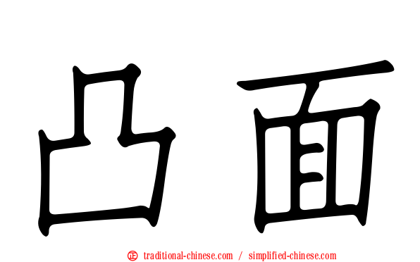 凸面