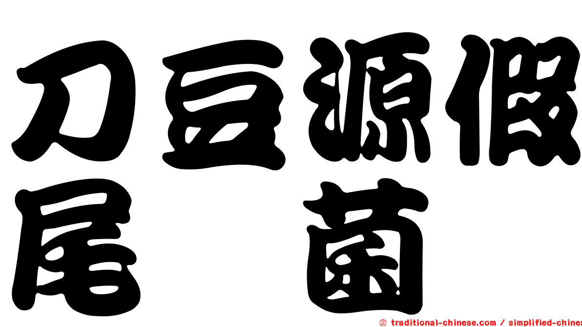 刀豆源假尾孢菌