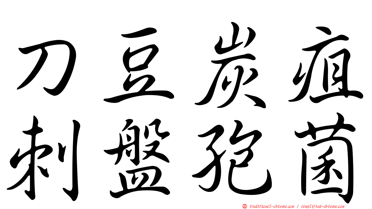 刀豆炭疽刺盤孢菌