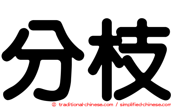 分枝
