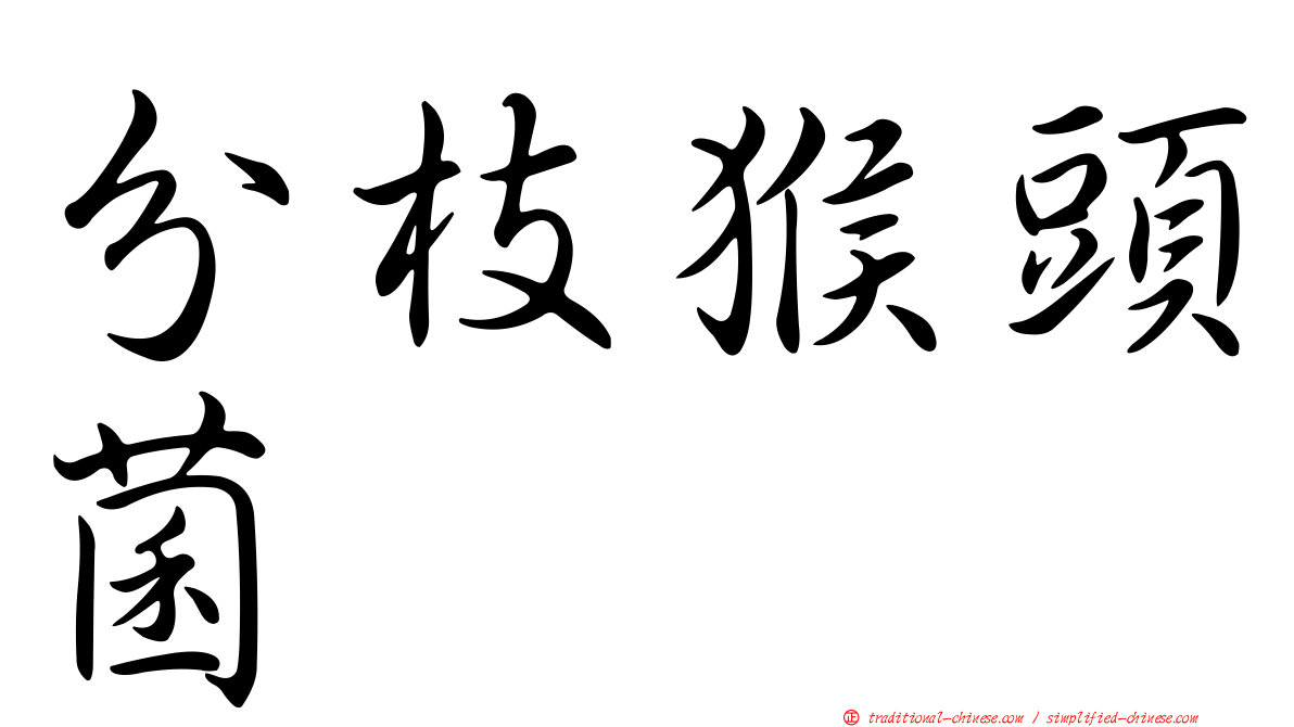 分枝猴頭菌