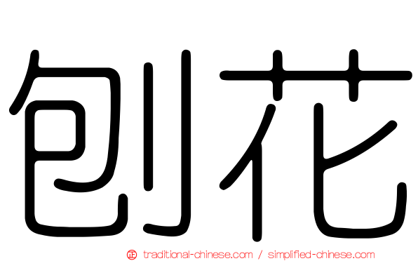 刨花