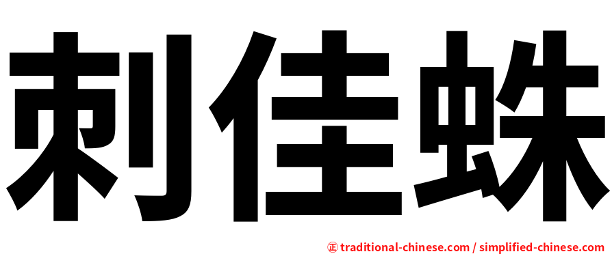 刺佳蛛